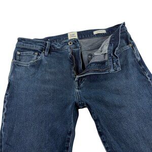 Flint And Tinder Slim Fit Jeans Mens Size 33 x 32 Huckberry Dark Wash